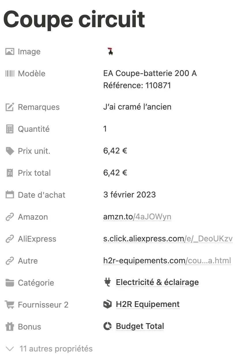 Page complète d'un article