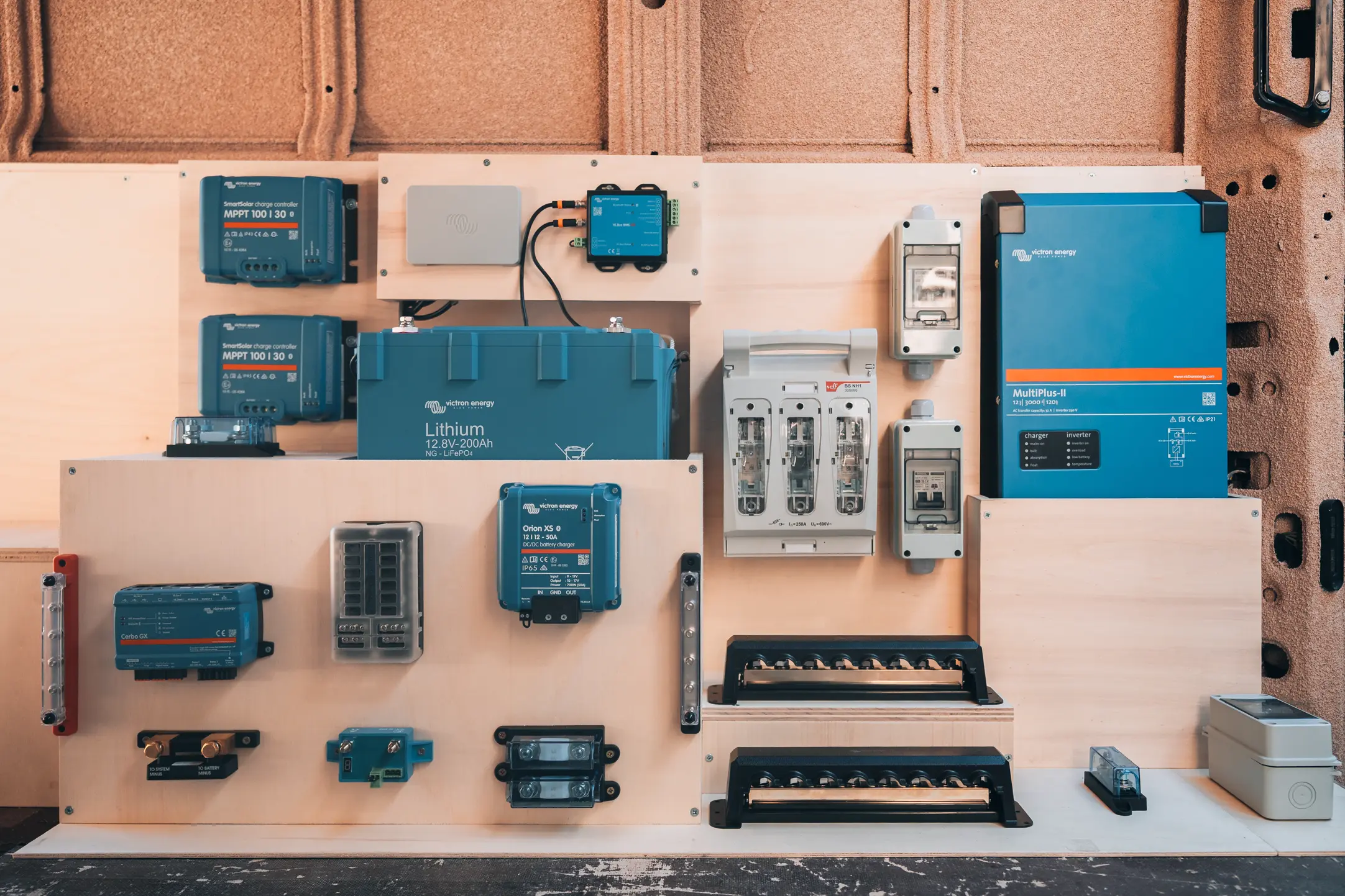 Installation électrique en van