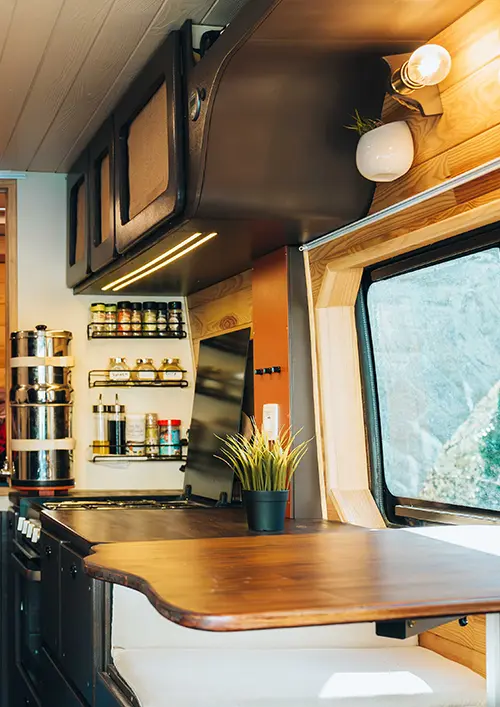 Catalogue budget aménagement van