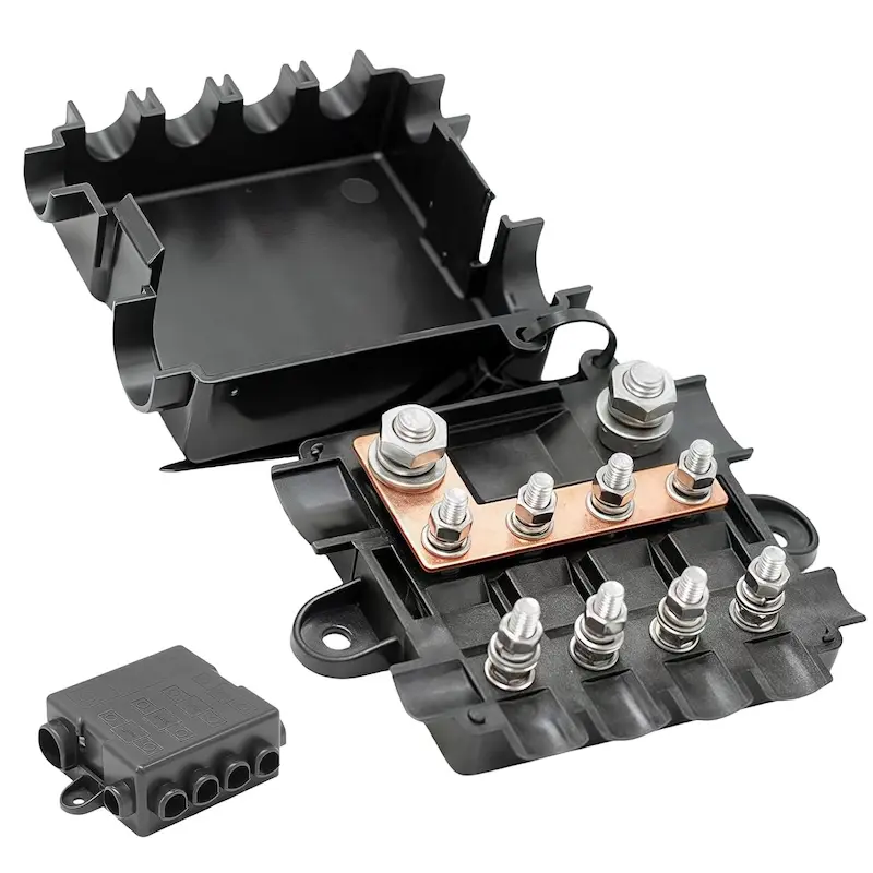 Porte-fusibles combiné MEGA + MIDI avec capot